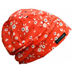 KOPFMUSS - ungeftterte Sommermtze M Streublumen...