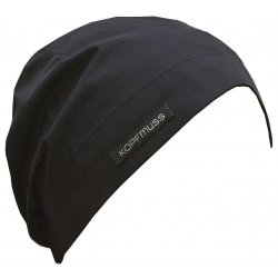 KOPFMUSS� - ungef�tterte Wetterm�tze XL schwarz